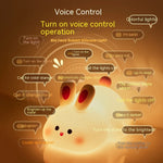 Soft Glow Rabbit Night Lamp