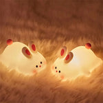 Soft Glow Rabbit Night Lamp