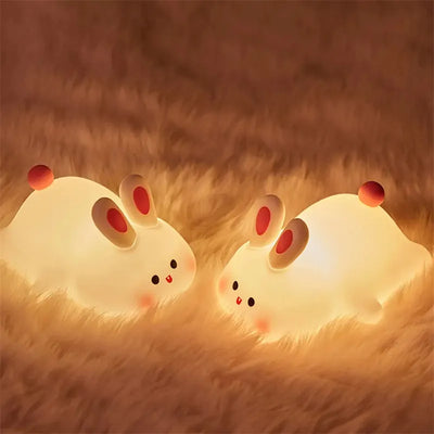 Soft Glow Rabbit Night Lamp