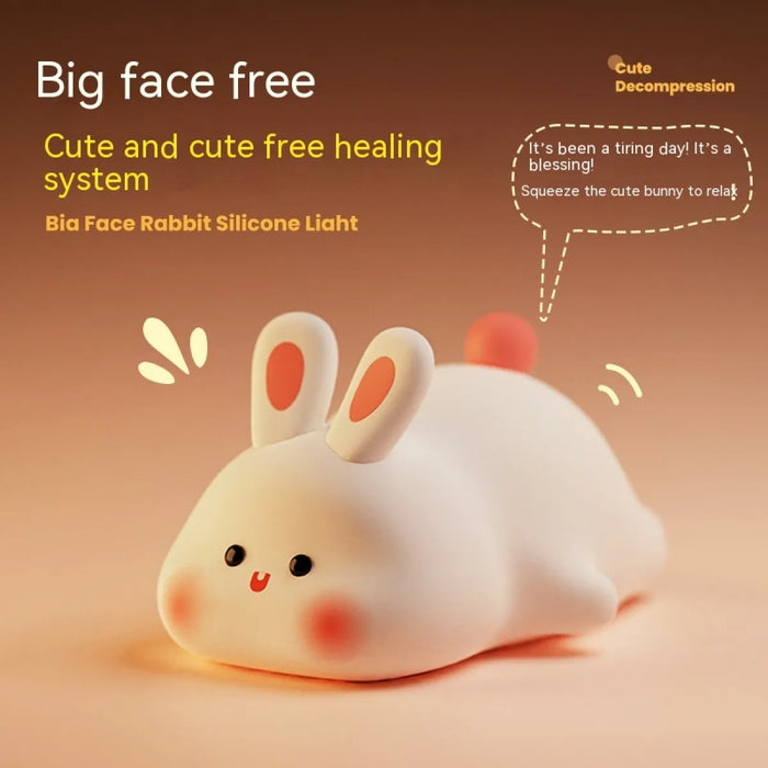 Soft Glow Rabbit Night Lamp
